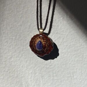 Mini Third Eye Pinecone Necklace✨💜